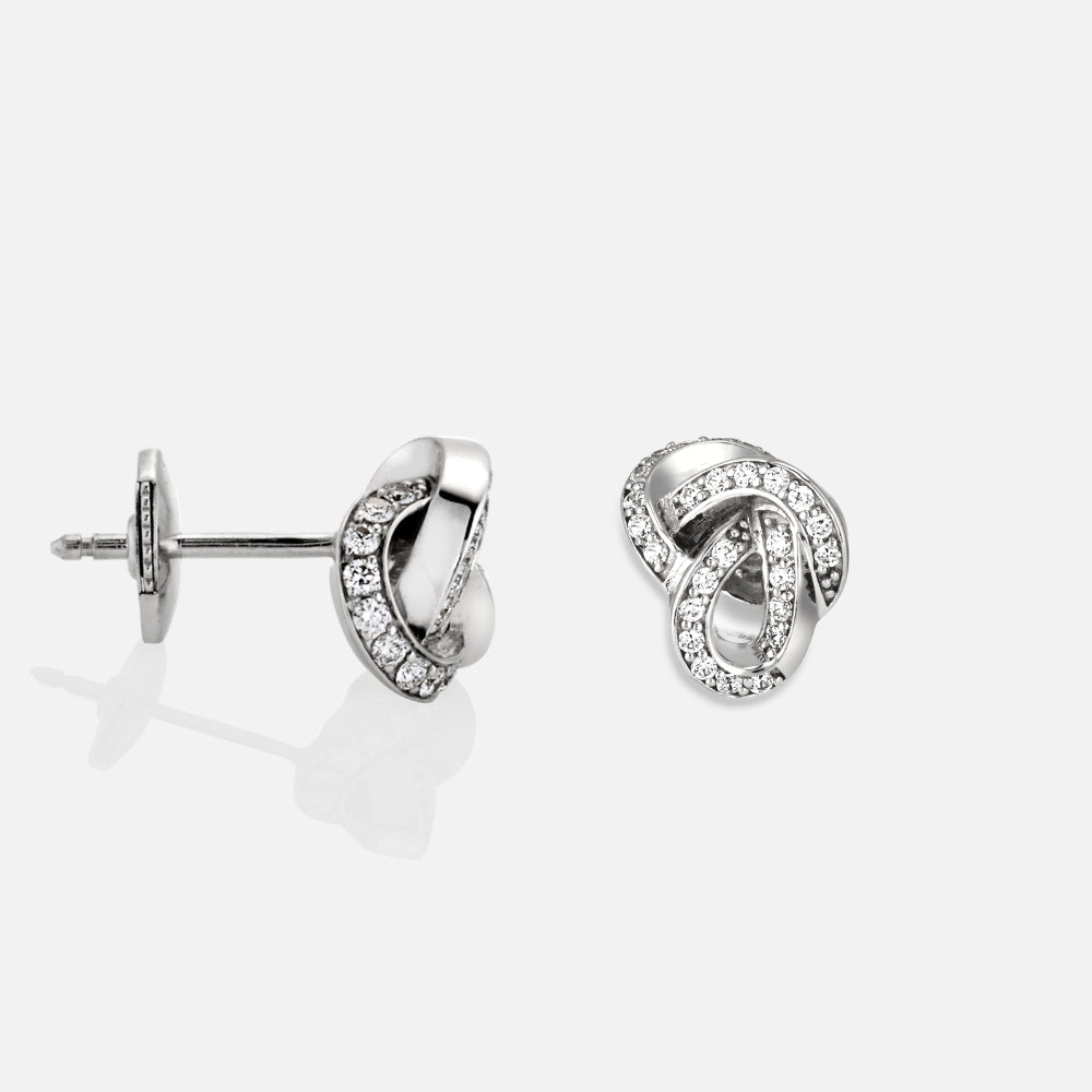 DIAMOND AGNESS STUD EARRINGS