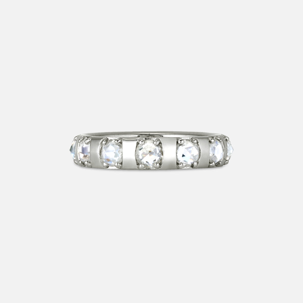 ROSE-CUT DIAMOND COSMO ETERNITY RING