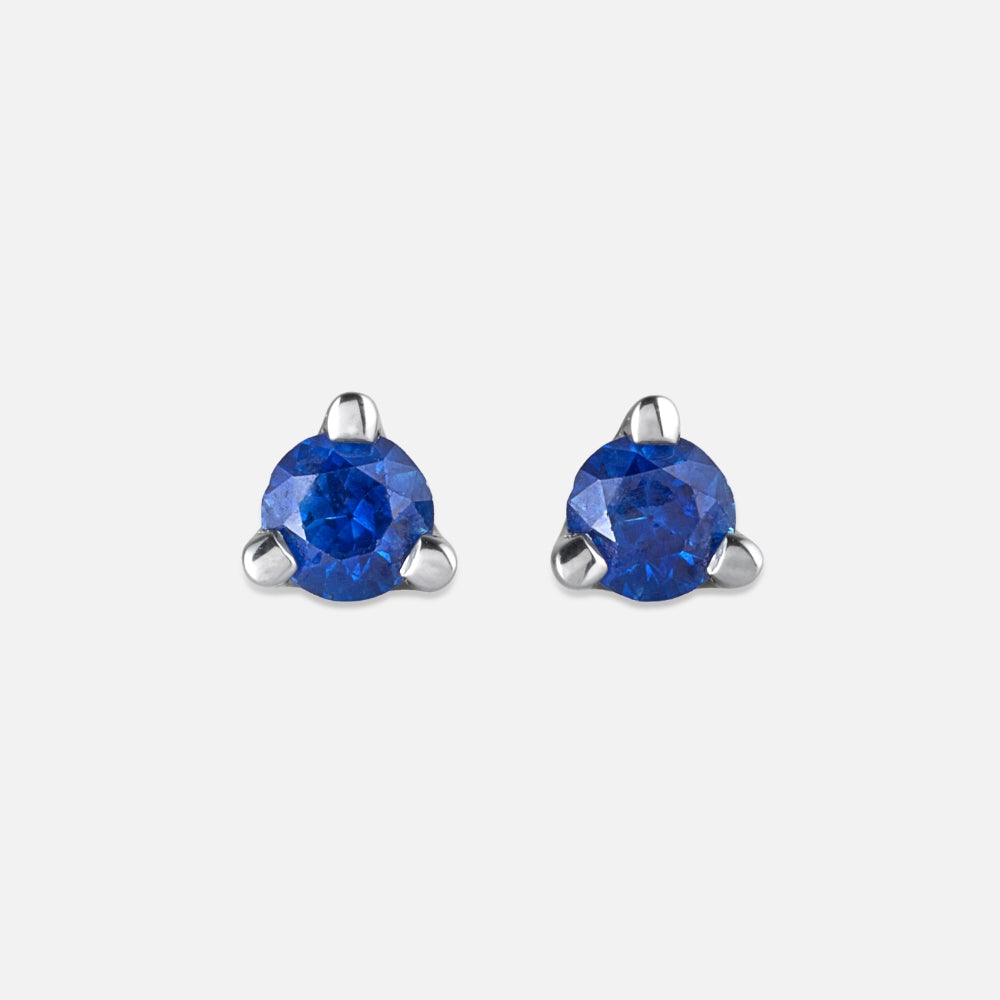 Sapphire studs