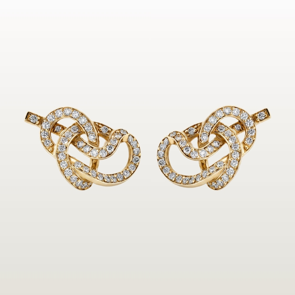 DIAMOND ESTER STUD EARRINGS